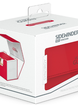 UG Deck Case: Sidewinder 100+ Synergy White/Red