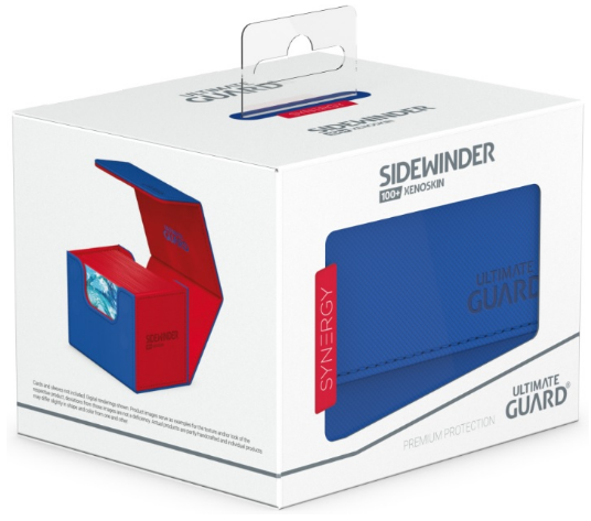 UG Deck Case: Sidewinder 100+ Synergy Blue/Red