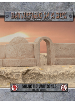 Battlefield in a Box - Desert Walls