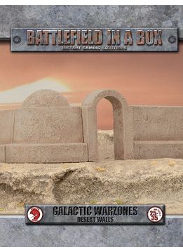 Battlefield in a Box - Desert Walls
