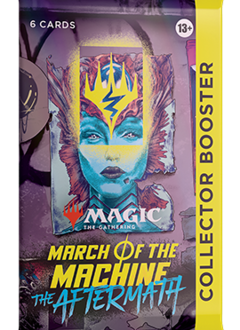 MTG "March of the Machine: The Aftermath" COLLECTOR Booster Pack