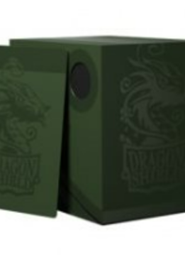 Dragon Shield Deck DOUBLE Shell Forest Green/Black 150+