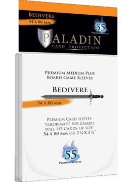 Sleeves: Paladin Bedivere 54x80mm (55)