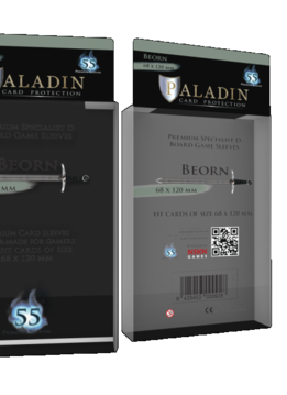 Sleeves: Paladin Beorn 68x120mm (55)