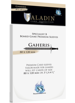 Sleeves: Paladin Gaheris 80x120mm (55)