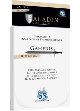 Sleeves: Paladin Gaheris 80x120mm (55)