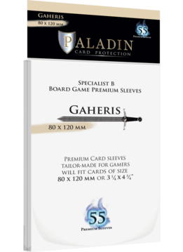 Sleeves: Paladin Gaheris 80x120mm (55ct)