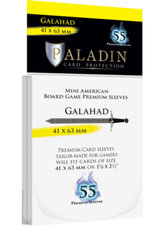 Sleeves: Paladin Galahad 41x63mm (55)