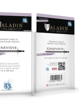 Sleeves: Paladin Genevieve 75x110mm (55)