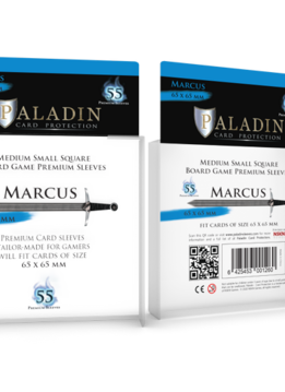 Sleeves: Paladin Marcus 65x65mm (55ct)