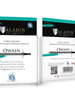 Sleeves: Paladin Owain 80x80mm (55)
