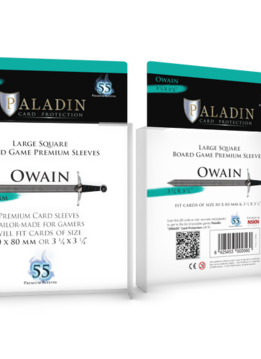 Sleeves: Paladin Owain 80x80mm (55ct)