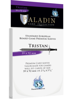 Sleeves: Paladin Tristan 59x92mm (55)