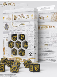 Harry Potter Hufflepuff Modern Dice - Black