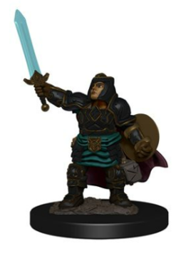 D&D Unpainted Minis Wave 4: Dwarf Female Paladin