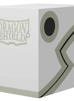 Dragon Shield Double Shell White/Black Deck Box