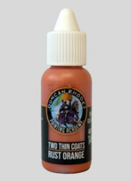 Two Thin Coats - Rust Orange 15ml