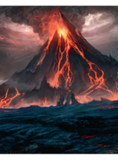 UP Playmat: MTG: LOTR: Tales of Middle Earth: Mount Doom