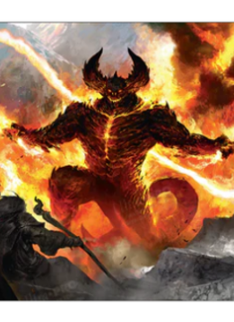 UP Playmat: MTG: LOTR: Tales of Middle Earth: The Balrog