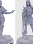 Pathfinder Unpainted Mini: Wave 22 Lasher/Scout