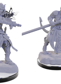 D&D NMM Unpainted Wave 22: Tiefling Warlocks