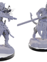 D&D NMM Unpainted Wave 22: Tiefling Warlocks