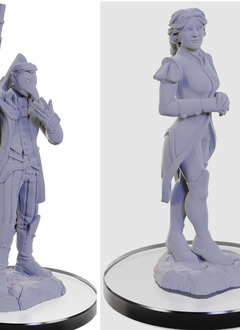 CR Unpainted Mini: Wave 22 Percival/Cassandra De Rolo