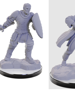 D&D Unpainted Mini: Wave 22 Reborn Paladin/Warlock