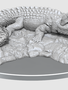 WizKids Deep Cuts Unpainted Miniatures: Wave 21: Giant Crocodile