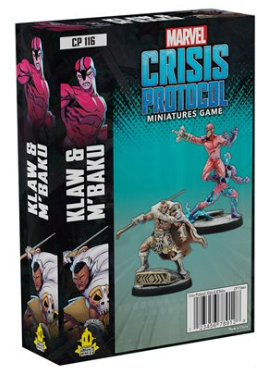 Marvel Crisis Protocol: Klaw & M'baku Character Pack