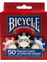 Bicycle: 8 Gram Clay Poker Chips (50)