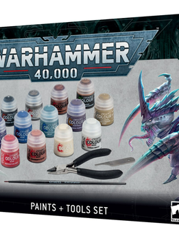 Warhammer 40,000 Paints + Tools Set