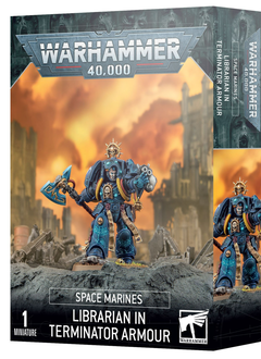 Space Marine Librarian In Terminator Armour