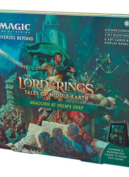 MTG -  LOTR: Tales of Middle-Earth - Scene Box: Aragorn at Helm's Keep