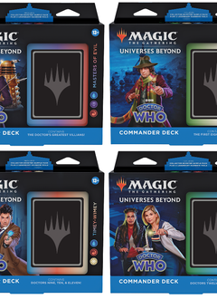 MTG: Dr Who Commander Deck - Set of 4 (EN)