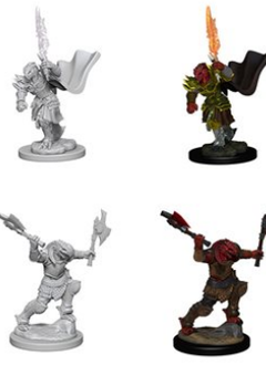 DND Unpainted Minis: Wave 4 Dragonborn Female Fighter