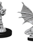 D&D Nolzur's Marvelous Unpainted Miniatures: Wave 13: Silver Dragon Wyrmling & Female Halfling