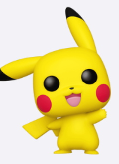 POP! #553 Pokemon Pikachu (Waving)