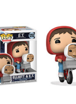 Pop! #1252 Elliot and E.T. in Bike Basket