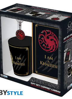 Game a Thrones Mug/Keychain/Notebook Khaleesi