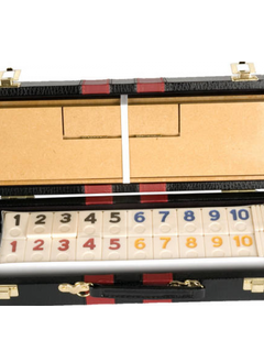 Rummy: Deluxe with Wooden Racks