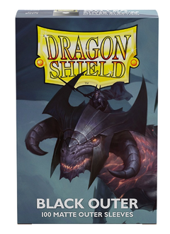 Sleeves: Dragon Shield Standard Outer Matte Black (100)