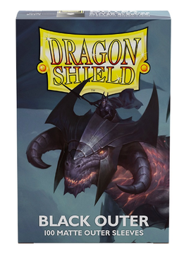 Sleeves: Dragon Shield Standard Outer Matte Black (100)