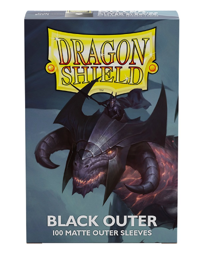 Dragon Shield Matte Clear Card Sleeves - 100 Count For TCG Protection
