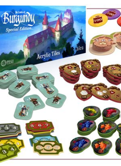 Castles of Burgundy Special Edition: Acrylic Tiles