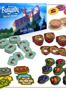 Castles of Burgundy Special Edition: Acrylic Tiles