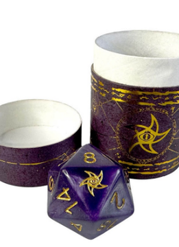 Elder Dice Set: Astral Elder Sign Leviathan D20 Mystic