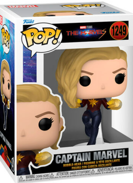 Pop! #1249 Marvel The Marvs - Captain Marvel Fire Hands