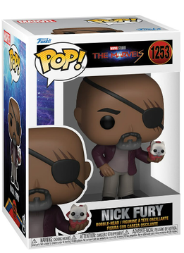 Pop! #1253 Marvel The Marvs - Nick Fury w/ Flerkitten