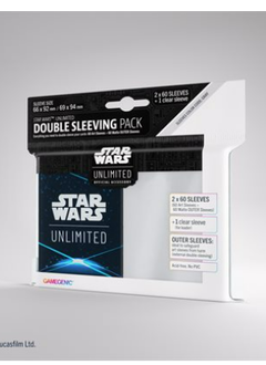 Star Wars Unlimited: Double Sleeving Pack - Space Blue